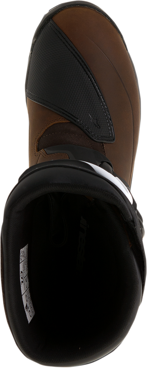 Alpinestars Corozal Adventure Drystar® Oiled Leather Boots - Brown, US 8 / EU 42 (Part Number 2047717-82-8)
