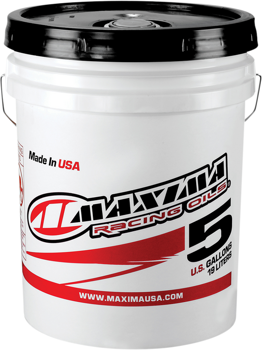 Maxima Racing Oil 59505-10 Racing Fork Fluid - 10 Weight, 5 Gallon Pail