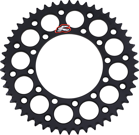 RENTHAL Kawasaki 191U-420-50GEBK Aluminum Rear Sprocket - 50 Tooth, Black