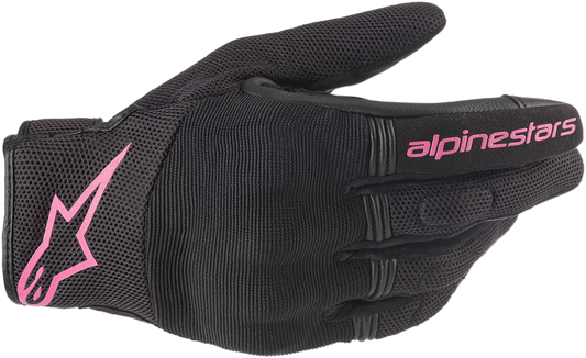Alpinestars Stella Copper Gloves - Black/Fuchsia, Small - Women's Urban Motorcycle Gloves