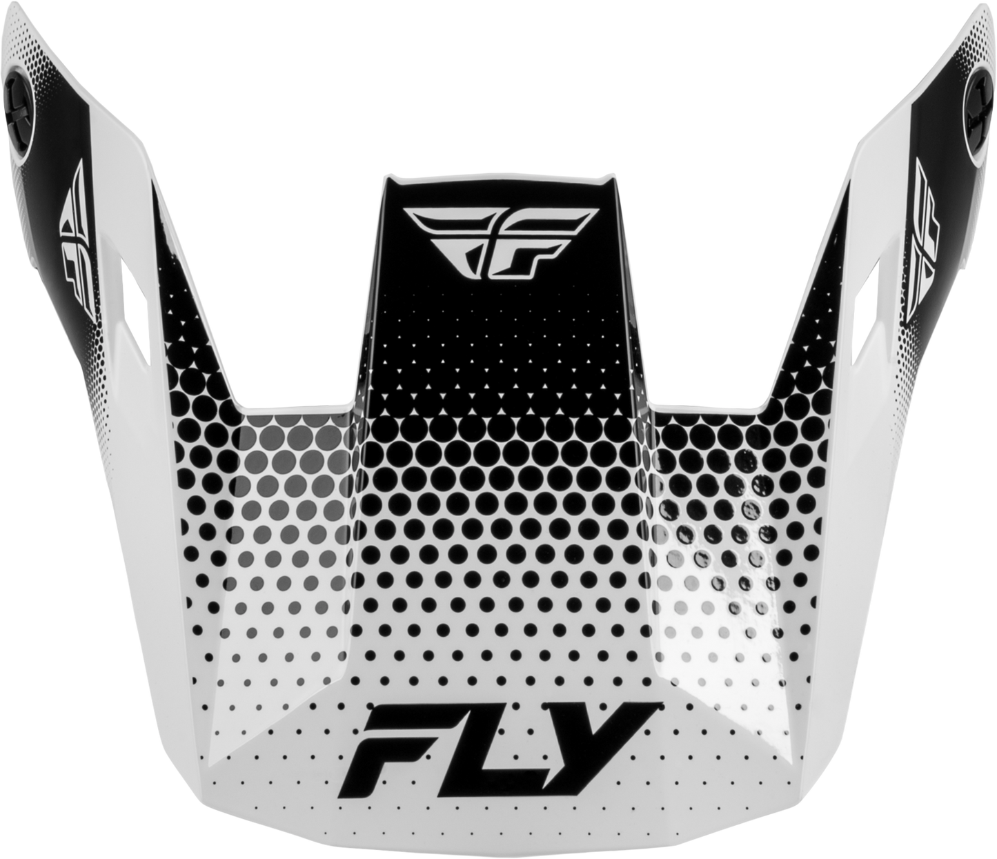 Fly Racing Rayce Sonar Helmet Visor White/Black for XS and LG Sizes