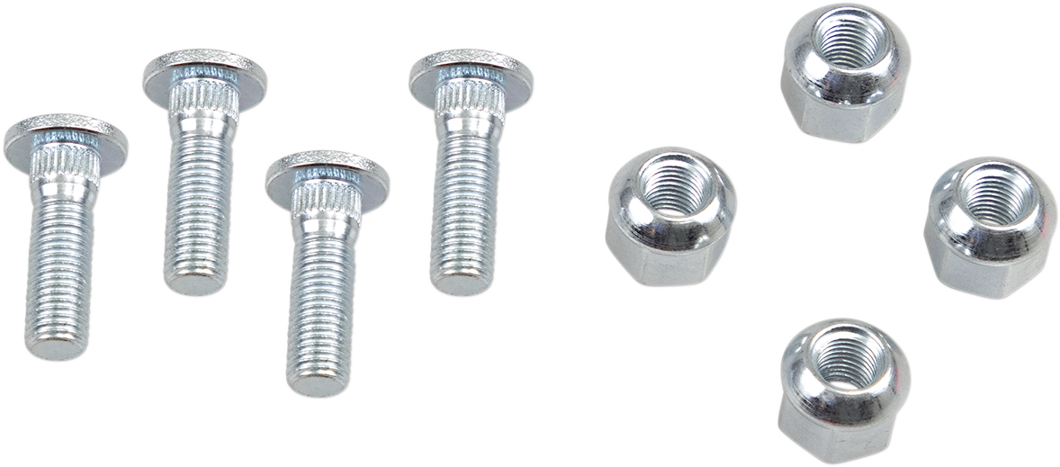 MOOSE OFFROAD Wheel Stud and Nut Kit for Honda TRX - Part Number 85-1044