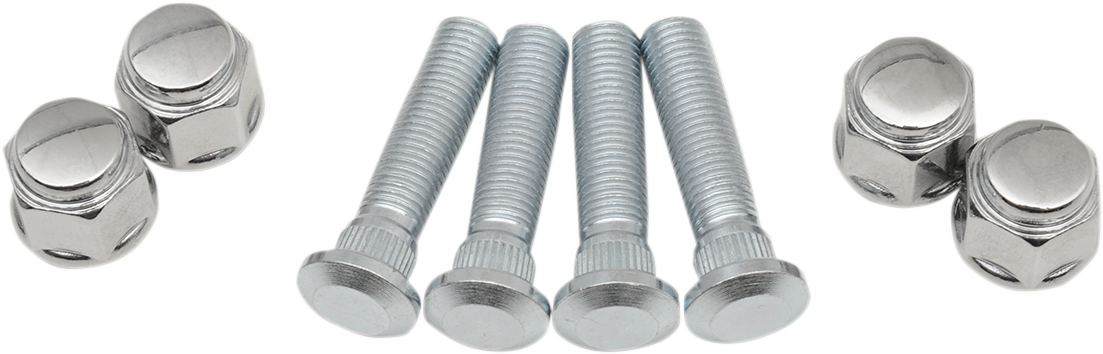 MOOSE OFFROAD Front Wheel Stud and Nut Kit for Honda Rubicon and Rincon (2001-2005) - Part 85-1046