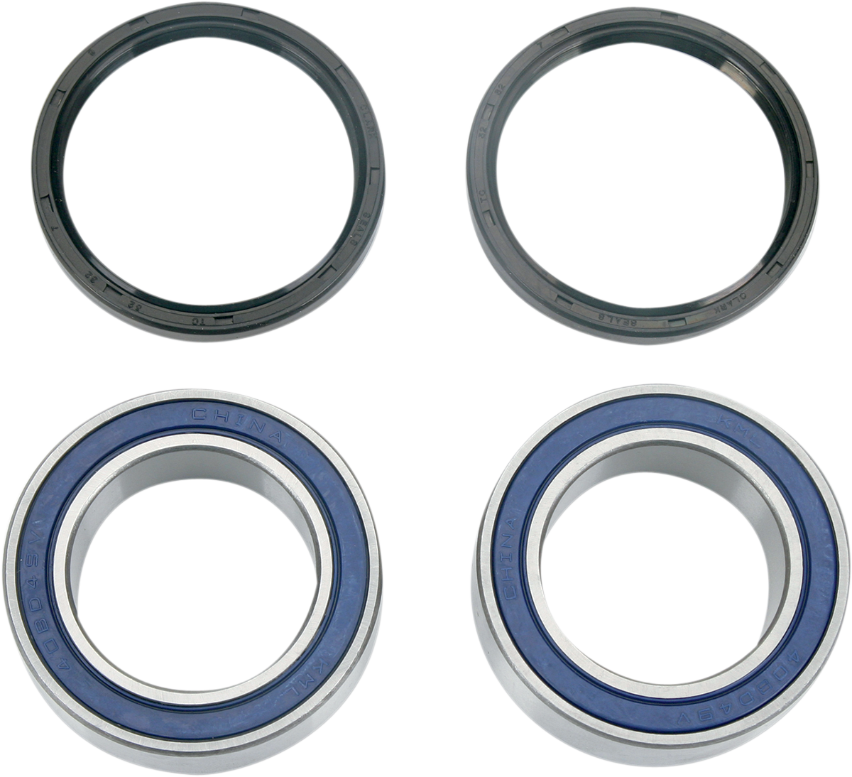 Moose Offroad Rear Wheel Bearing Kit 25-1401 - Upgrade for Aftermarket Carriers
