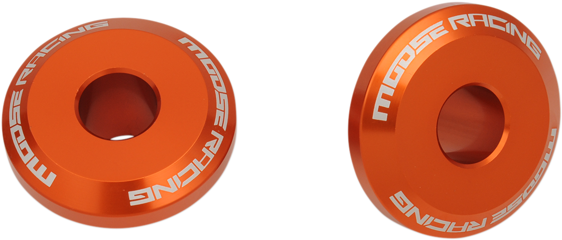 Moose Offroad W16-5306O Fast Wheel Spacer for KTM Rear Wheels - Orange Aluminum