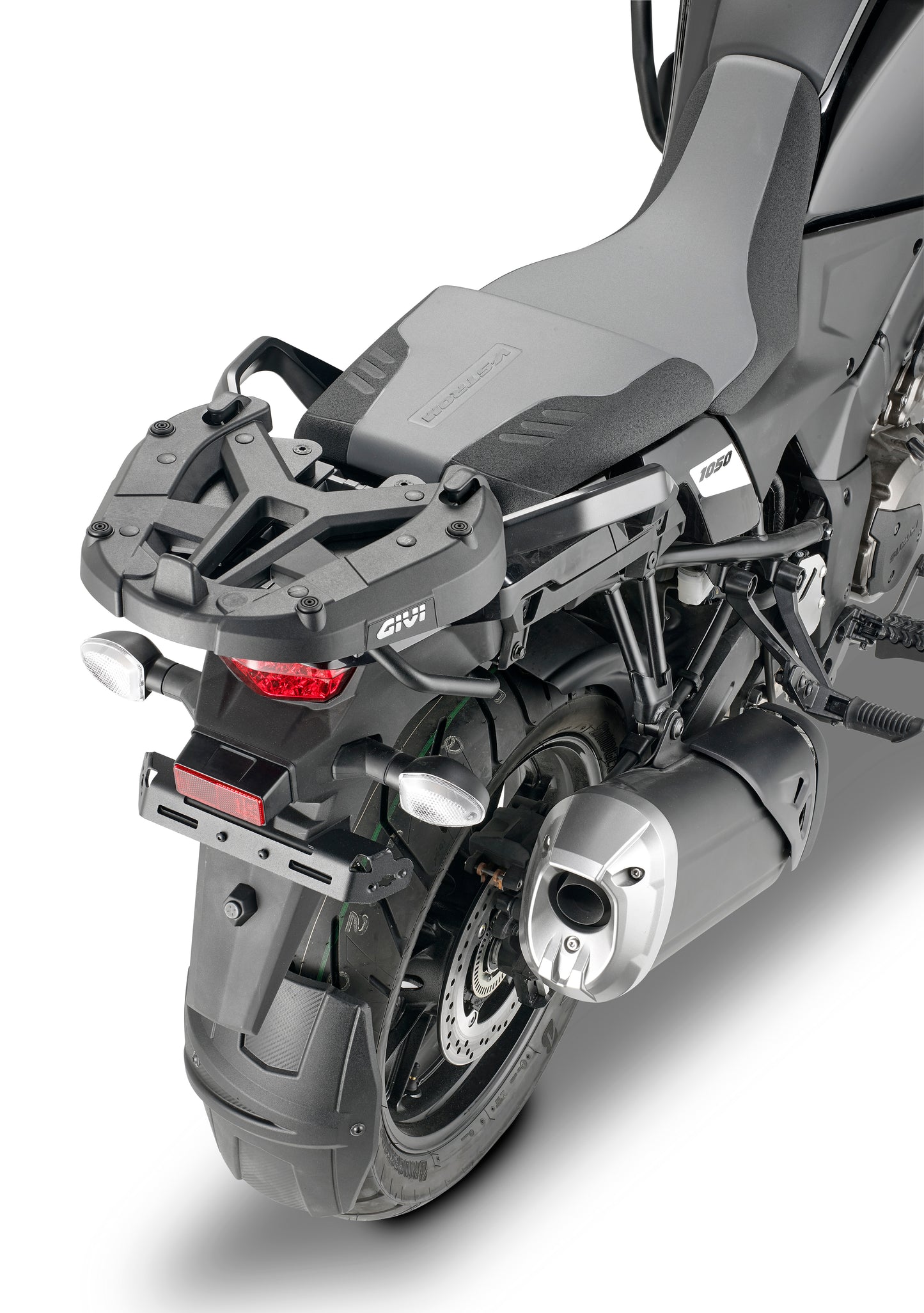 GIVI SR3117 Top Case Hardware for Suzuki DL1050 V-Strom – Monokey® Cam-Side System with Reinforced Side-Case Holders