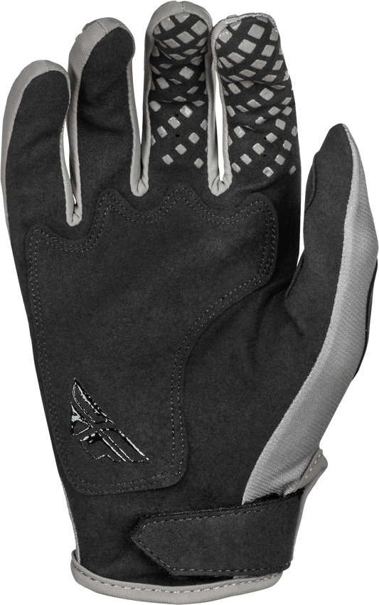 Fly Racing Kinetic Sym Gloves Grey/Black - Part Number 378-4123X