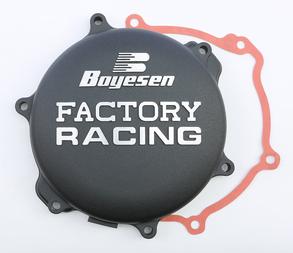 Boyesen CC-33B Factory Racing Clutch Cover for Yamaha YZ125 (2005-2014) - Black