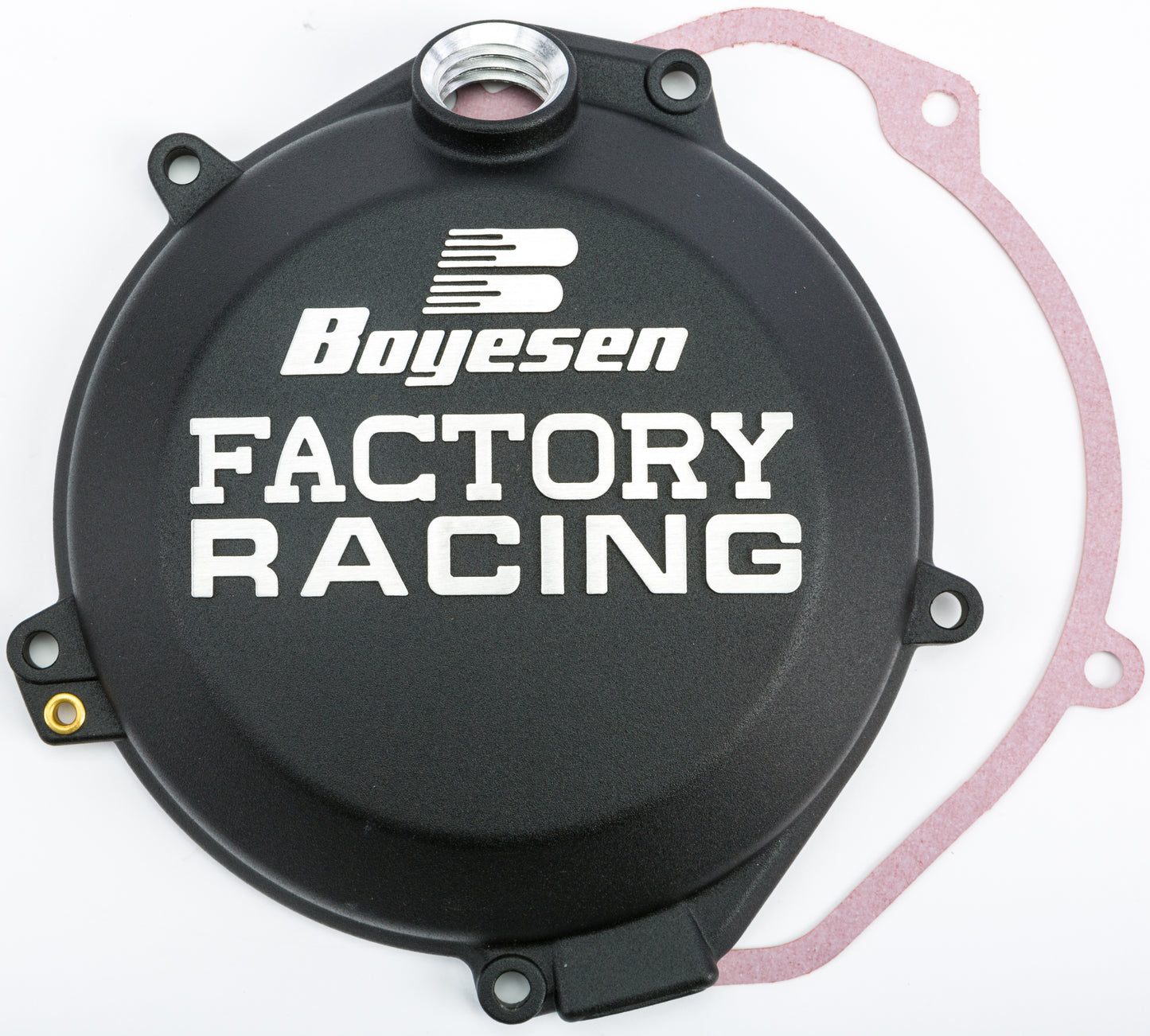 Boyesen Factory Racing Clutch Cover Black for Husqvarna and KTM Models – Part CC-44CB