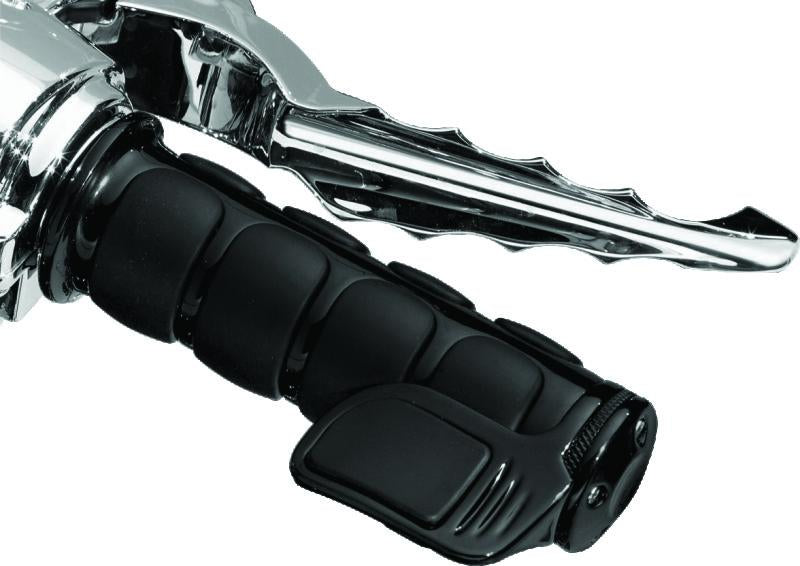 Kuryakyn ISO Grip Universal 7/8 inch Gloss Black for Honda Rebel Models