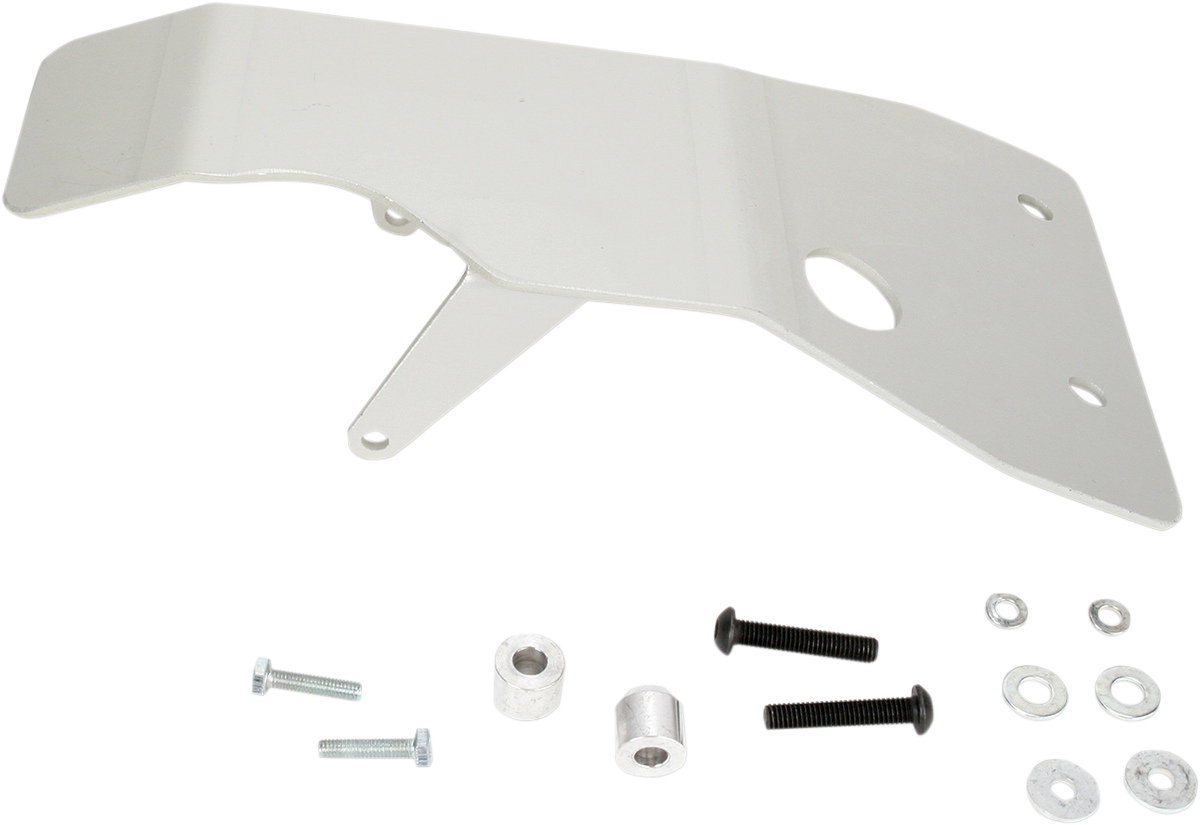 Moose Offroad Honda 413 Skid Plate - Aluminum Protection for Vital Engine Components