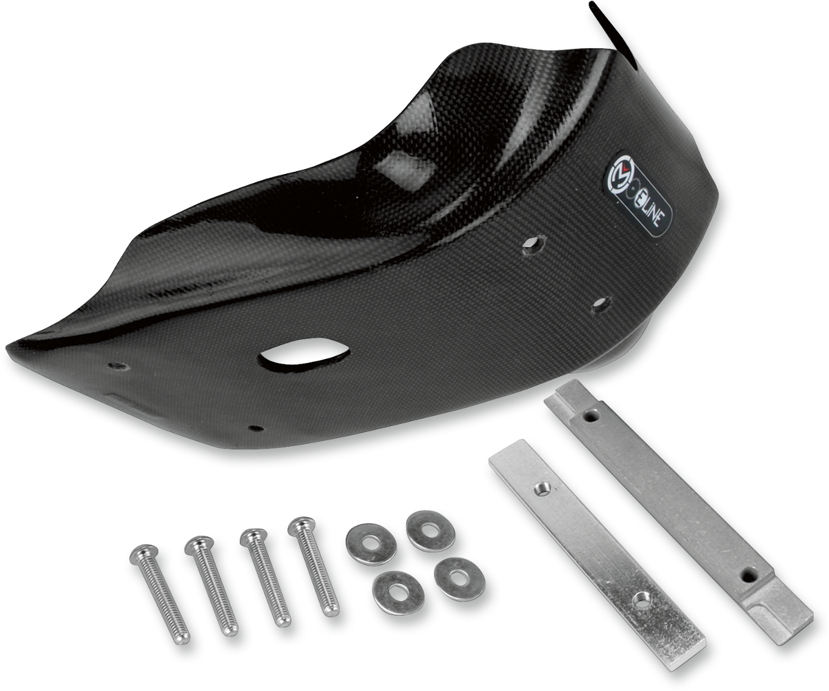 MOOSE OFFROAD Carbon Fiber Skid Plate for Honda CR250 - Part HSP25002