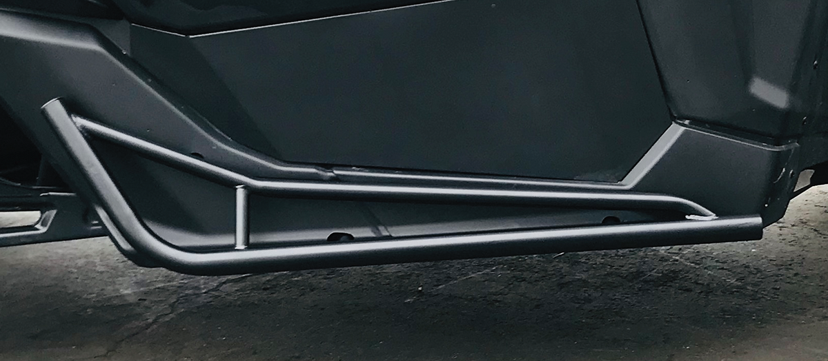 Moose Offroad Black Nerf Bars for CAN-AM 2-Seater (Part No. 0530-1448)
