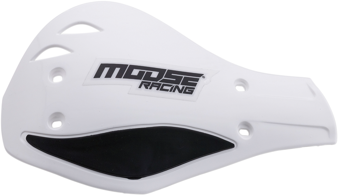 MOOSE OFFROAD Contour Deflector Handguards M51-120 – White/Black