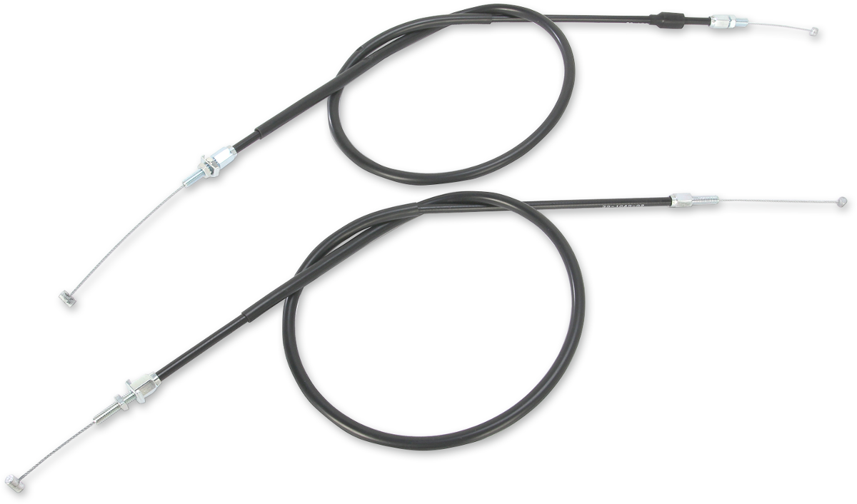 MOOSE Offroad Black Vinyl Throttle Cable 37-3/4 inches for Honda 45-1021