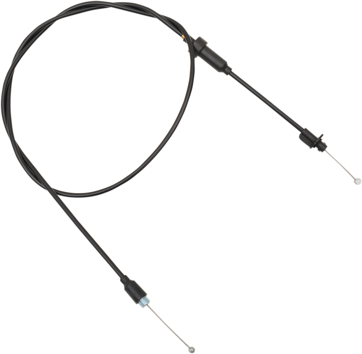 MOOSE OFFROAD Black Vinyl Throttle Cable for Polaris 45-1253, 47 inches