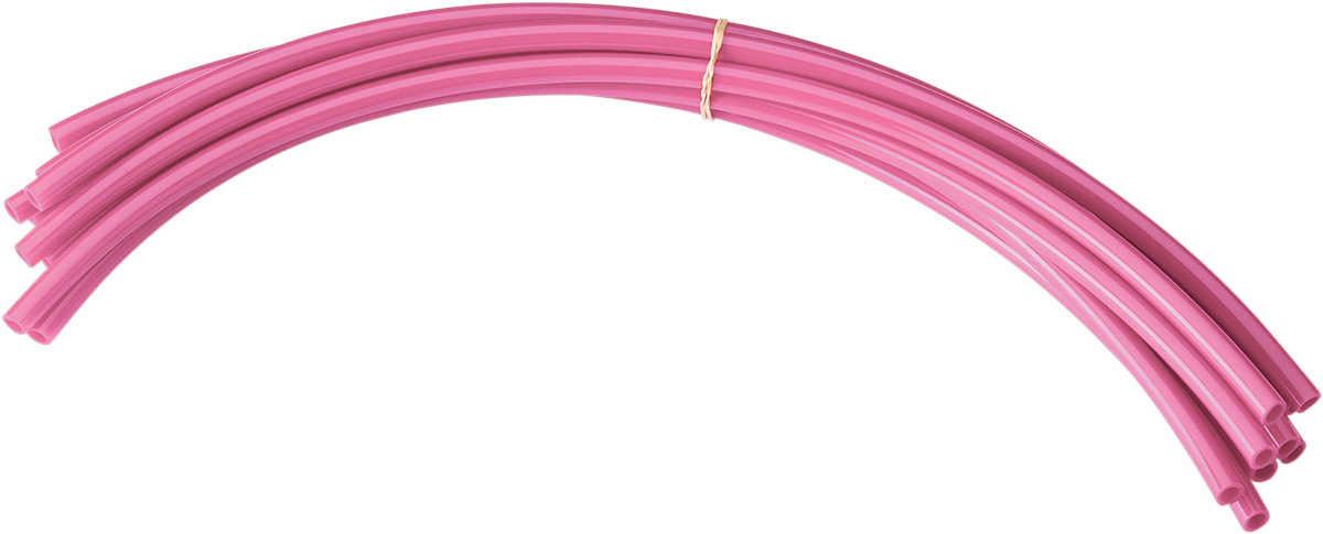 Moose Offroad 144-3907 18-Inch Polyurethane Fuel Cap Vent Hoses - Pink, 9-Pack