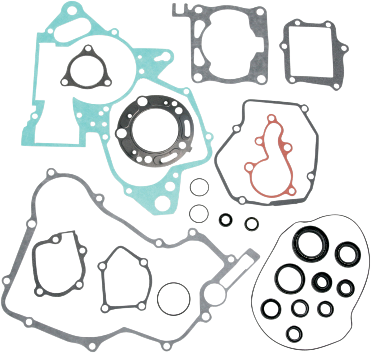 Moose Offroad Honda 811244MSE Motor Gasket Kit with Oil Seal – Complete Engine and Transmission Rebuild Set