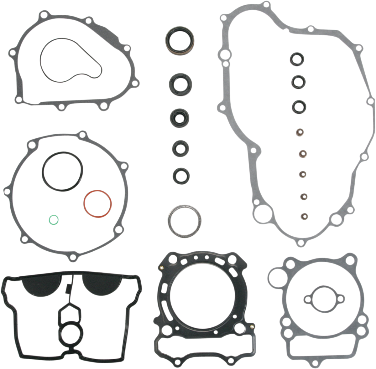 Moose Offroad Yamaha 811671MSE Motor Gasket Kit with Oil Seal – Complete Engine and Transmission Rebuild Set