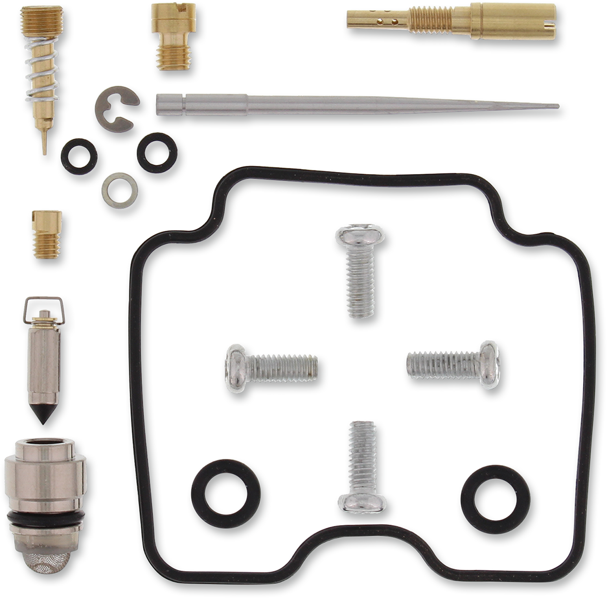 Moose Offroad Yamaha 26-1508 Carburetor Repair Kit with NBR Rubber O-Rings and Gaskets