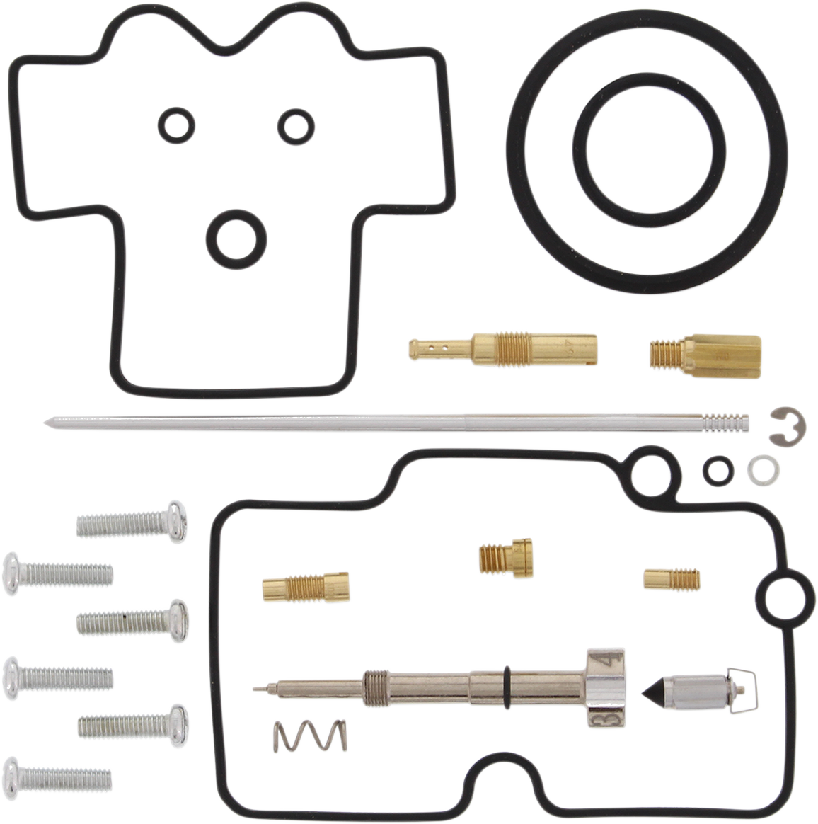 Moose Offroad Suzuki Carburetor Repair Kit (Part #26-1464) with NBR Rubber O-Rings and Gaskets