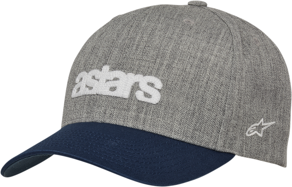 Alpinestars History Hat - Gray and Navy One Size - Part 1211810201173OS