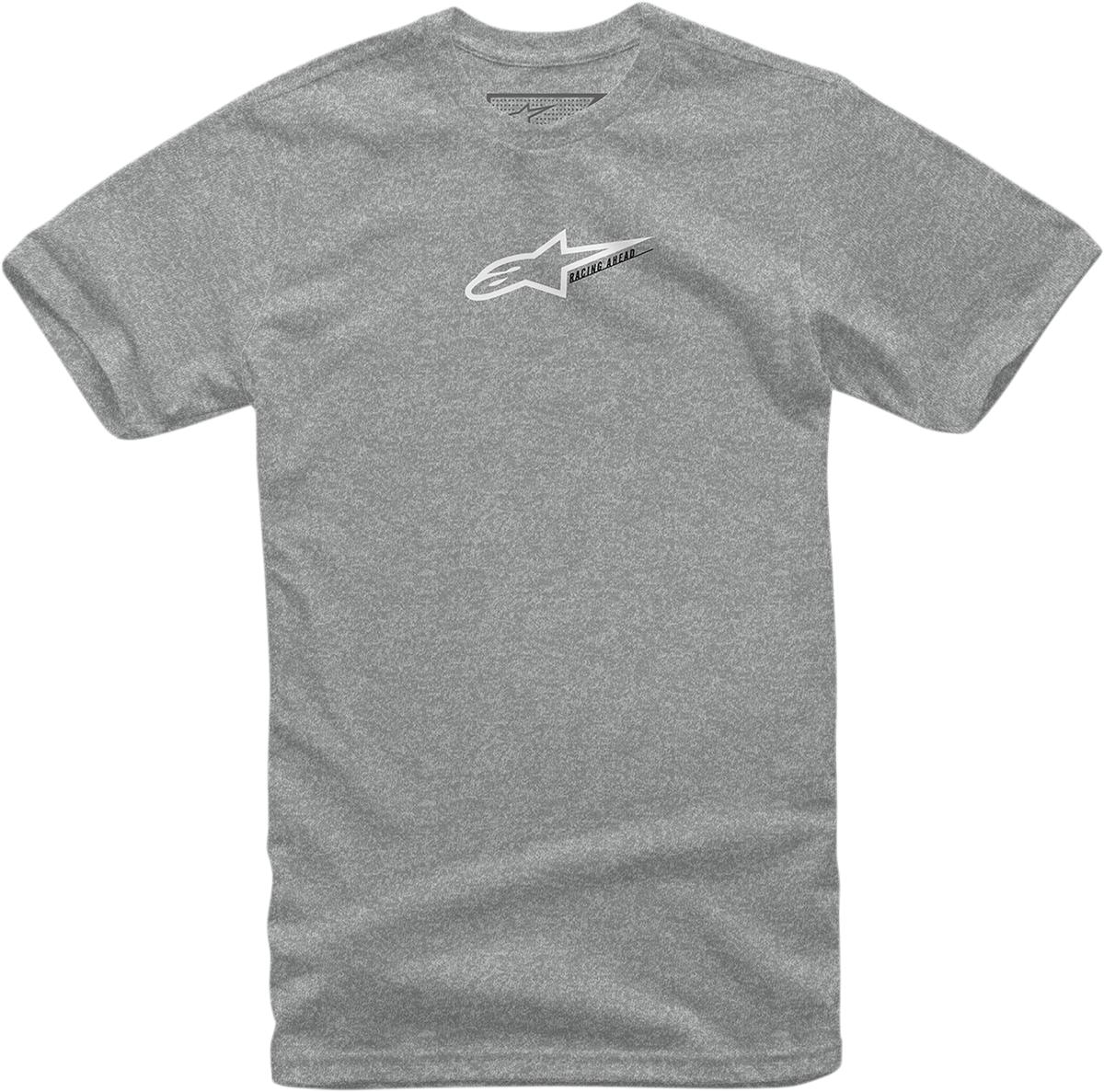 Alpinestars Race Mod T-Shirt Heather Gray/White XL - Comfortable Cotton Athletic Tee