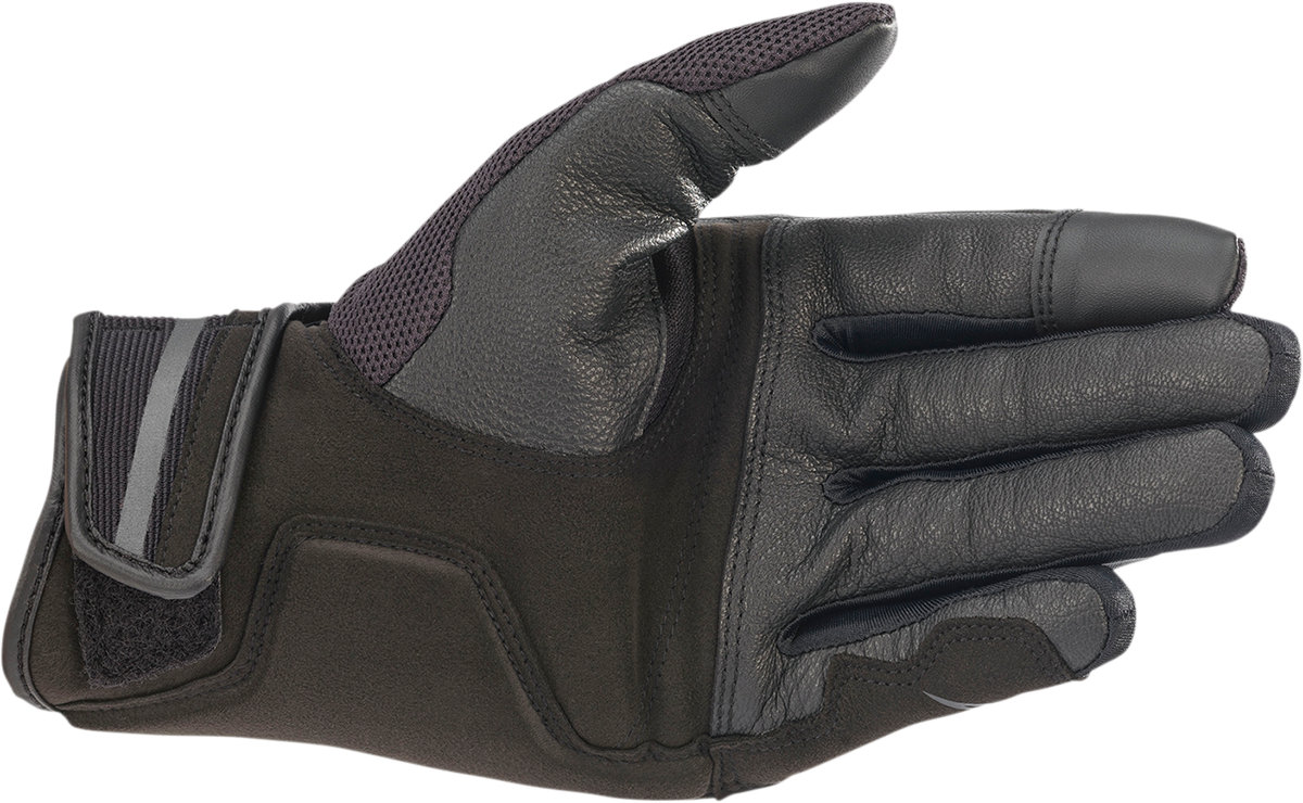 Alpinestars Chrome Gloves - Black & Tar Gray, Small - Part 3568721-1169-S