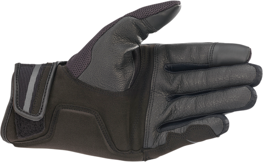 Alpinestars Chrome Gloves 3XL - Black and Tar Gray, Model 3568721-1169-3X