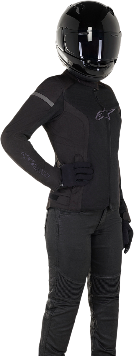 Alpinestars Stella T-Kira v2 Air Jacket - Black/Tar Gray, Size XL - Model 3312021-1169-XL