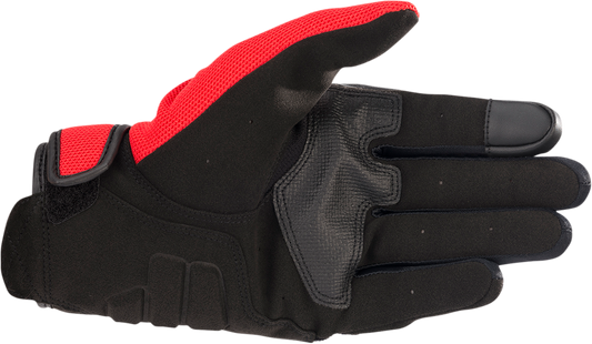 Alpinestars Honda Copper Gloves - Medium, Black/Bright Red/Blue - Part Number 3568321-1317-M