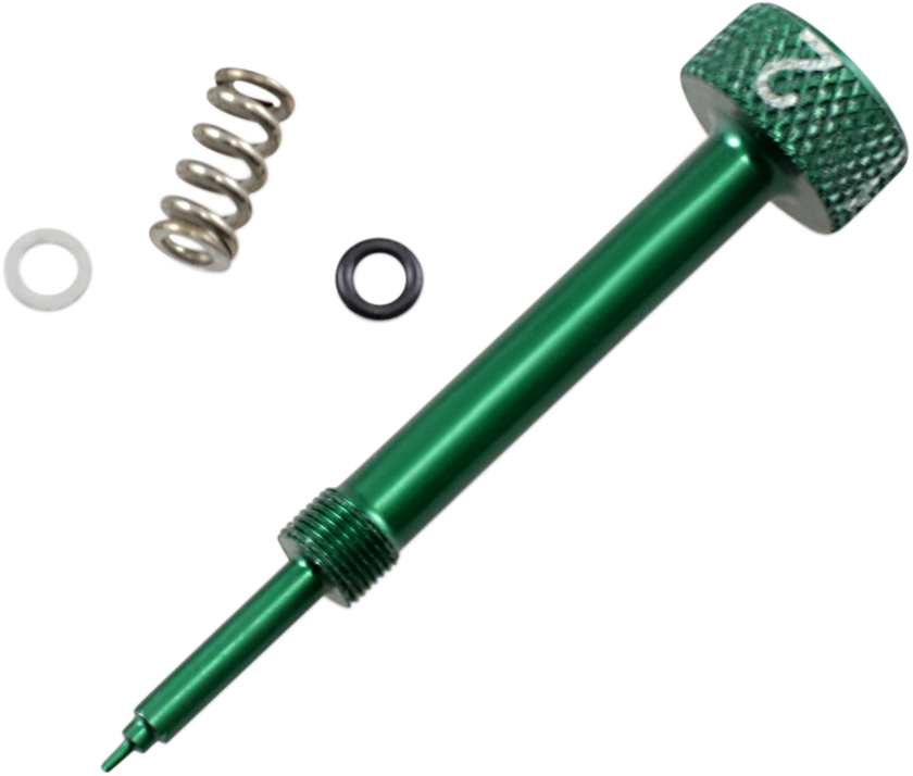 Moose Offroad Fuel Mixture Screw FMS01-GR for Keihin FCR Carbs - Green