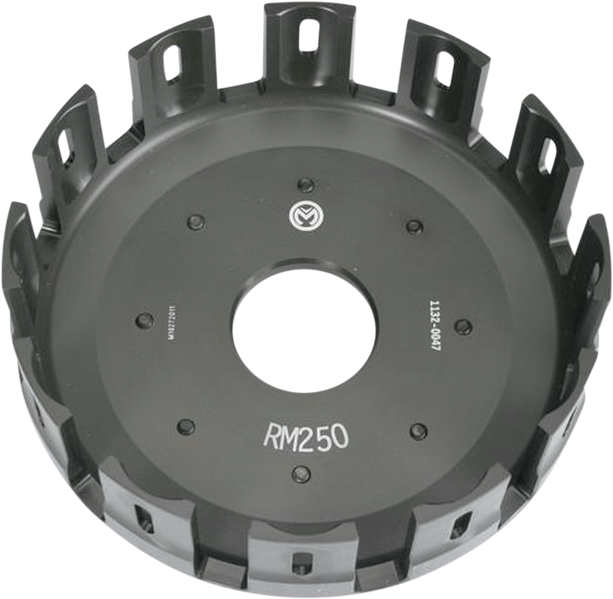 MOOSE OFFROAD Clutch Basket for Yamaha RM250 (Part M192) - Precision Machined Aluminum Construction