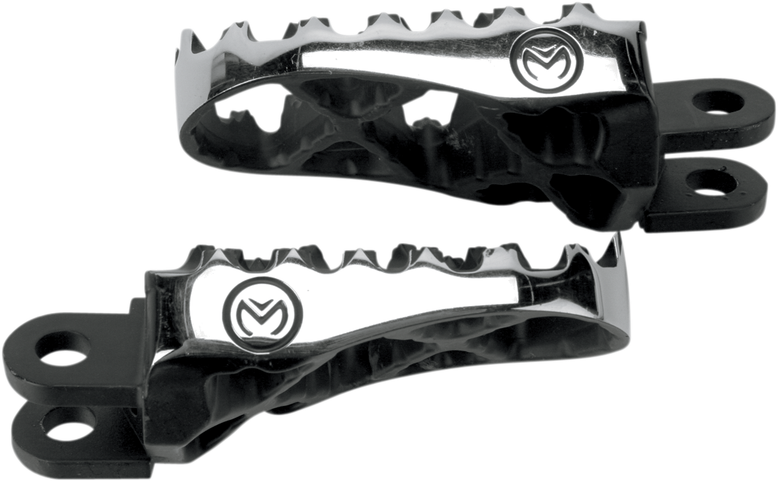 MOOSE OFFROAD Kawasaki/Suzuki STDRZ-5 Hybrid Foot Pegs - Standard