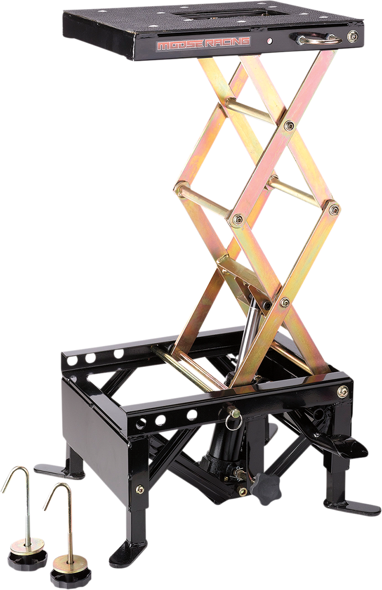 MOOSE OFFROAD Hydraulic Motorcycle Stand and Lift M-16-1000