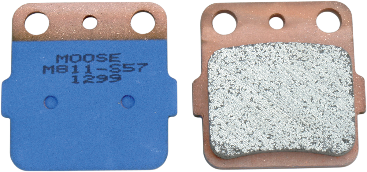 Moose Offroad M1 Rear Brake Pads for Kawasaki M811-S57 with High-Friction S-57 Compound