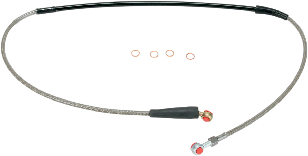 Moose Offroad Front Stainless Steel Brake Line for Honda H02-1-029/P
