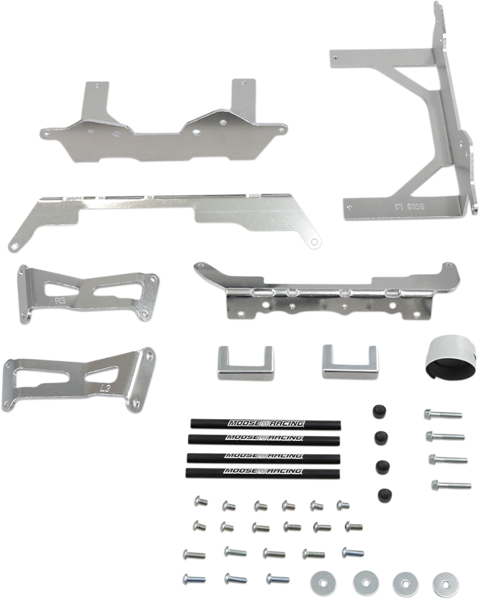 Moose Offroad Kawasaki Radiator Braces 11-8018 – Heavy-Duty Aluminum Protection