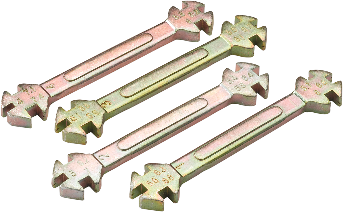 Moose Offroad Spoke Wrench Set 301-1500 for 4mm to 7.4mm Spokes