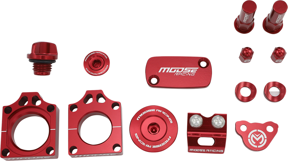 MOOSE OFFROAD Bling Kit - Red for CRF250R/RX M57-1006R