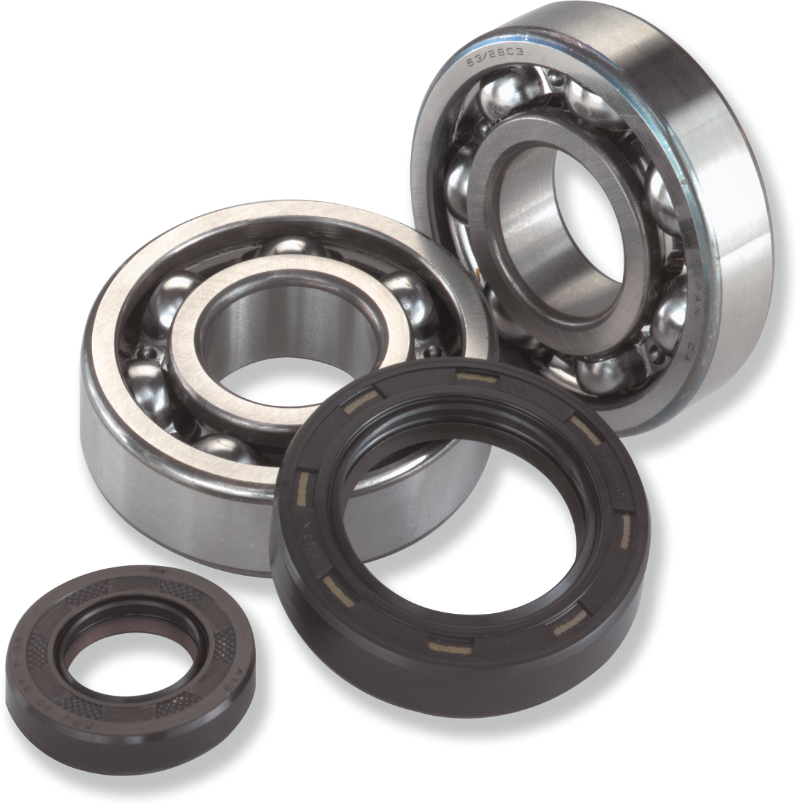 MOOSE OFFROAD Kawasaki Crankcase Bearing and Seal Kit (Part 24-1011)
