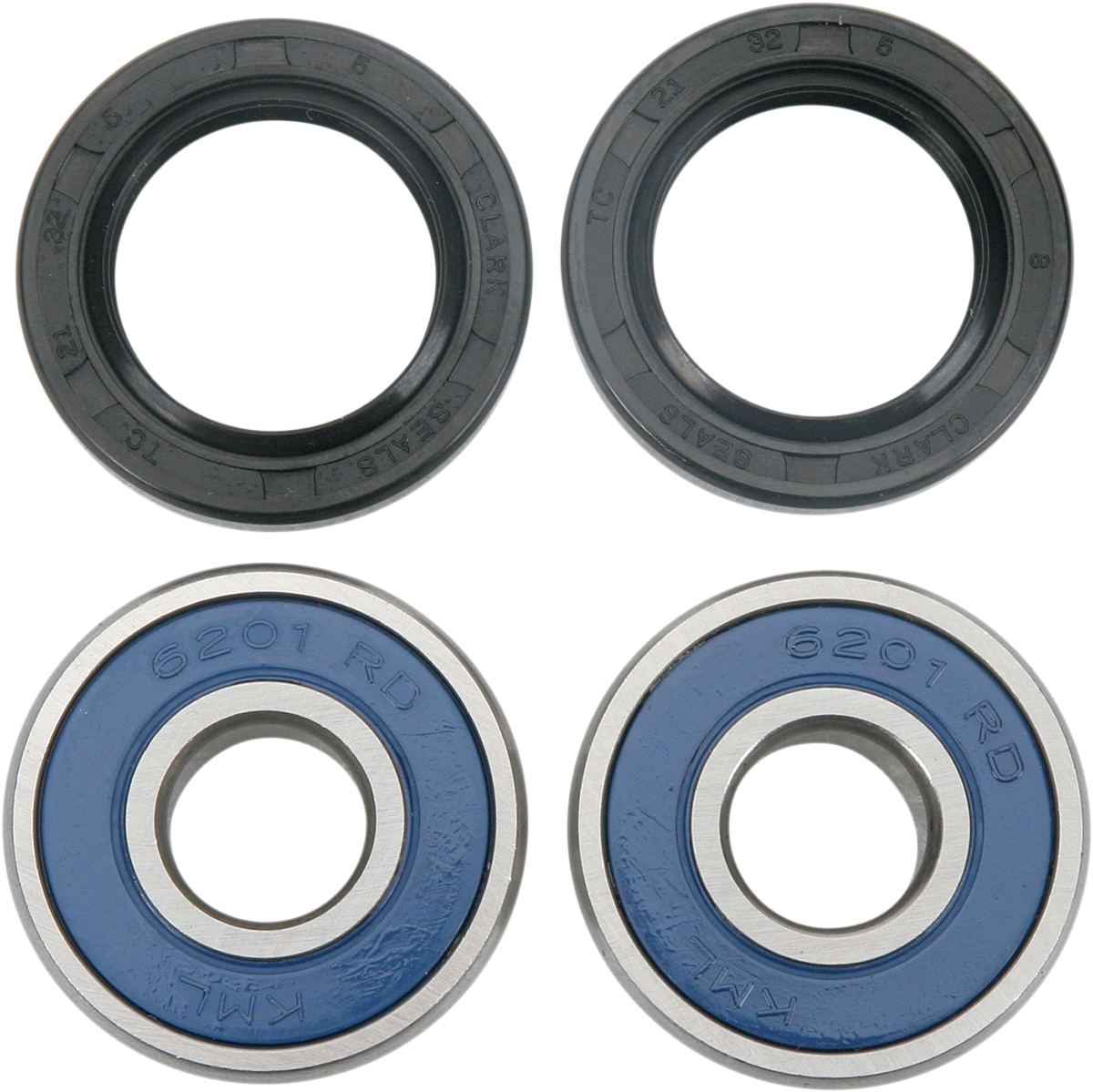 Moose Offroad Honda 25-1027 Wheel Bearing Kit for Front and Rear - High-Performance Wheel Seals and Bearings