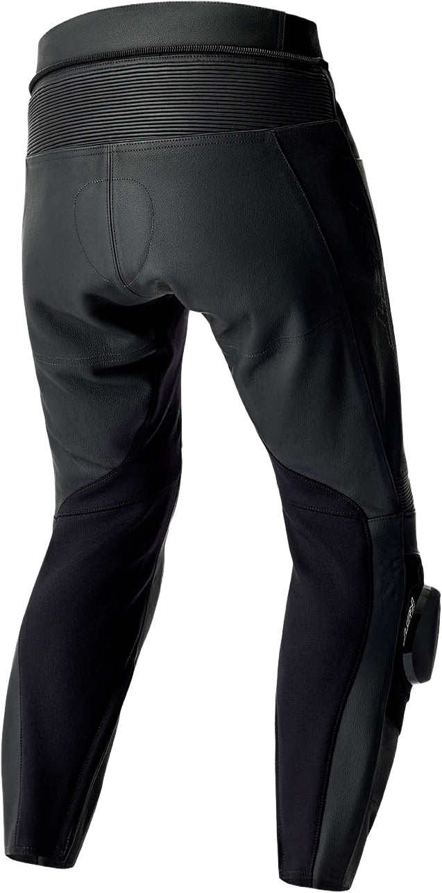 RST S1 D3o Leather Pants Black Large - Durable Motorcycle Gear with Advanced Protection