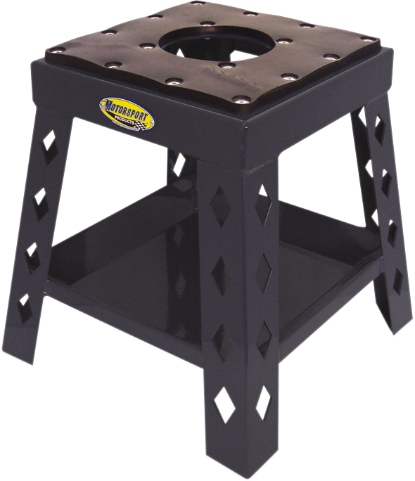 MOTORSPORT PRODUCTS Mini/Super Moto Stand with Oil-Resistant Top Pad - Part 94-4012