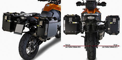 GIVI PL7705CAM Outback Side Case Hardware for KTM Adventure Models