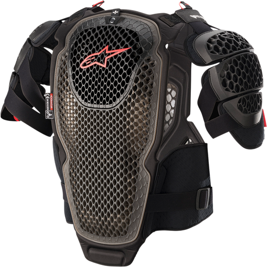 Alpinestars A-6 Roost Guard XS/S by Alpinestars – Lightweight Chest and Back Protector with Adjustable Fit