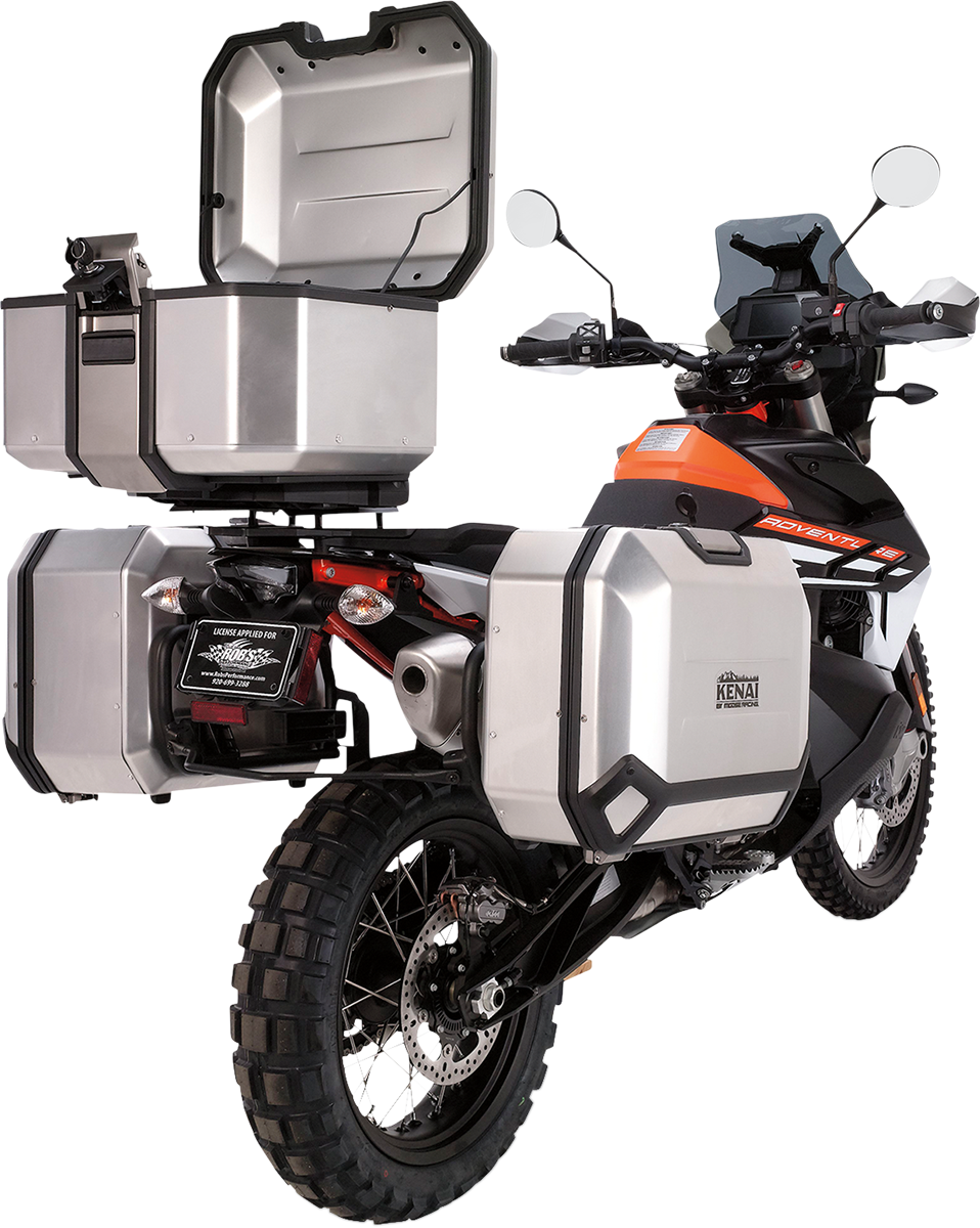 Moose Offroad Kenai 36-Inch Right Side Aluminum Motorcycle Storage Case D0TR36100RKM