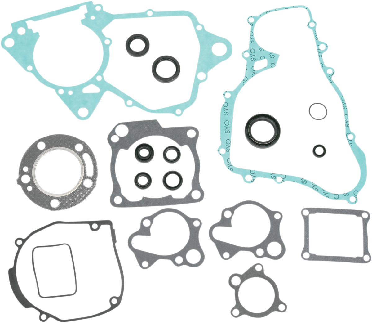 MOOSE OFFROAD Honda 811232MSE Motor Gasket Kit with Oil Seal – Complete Engine and Transmission Rebuild Set