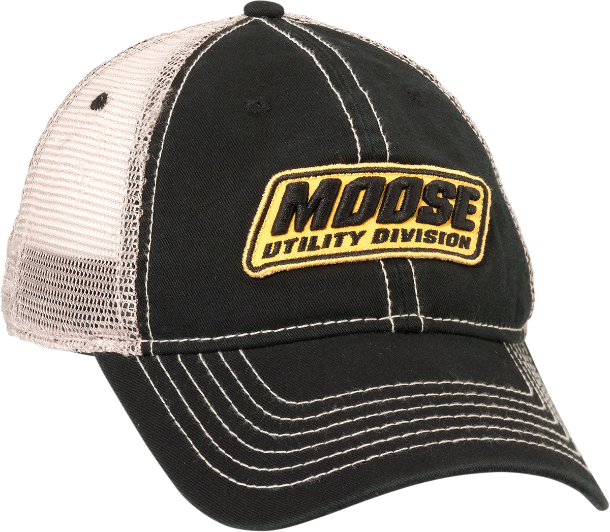 Moose Offroad Mud Snapback Hat - Black (Part No. 2501-2468)