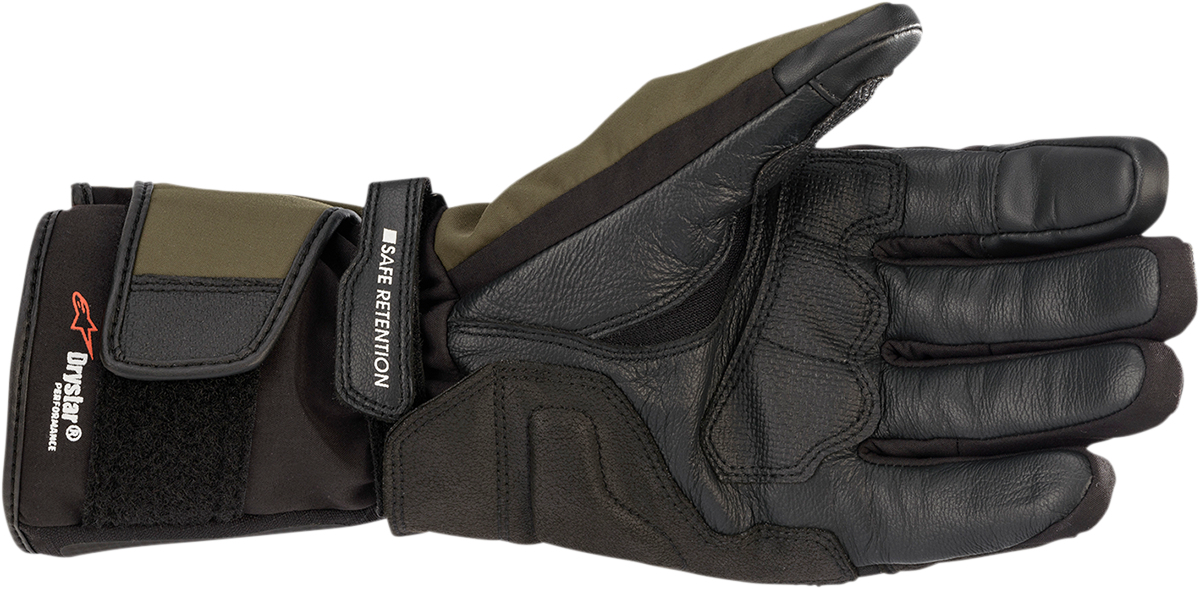 Alpinestars Denali Aerogel Drystar® Gloves - Black Forest/Fluo Yellow - Small